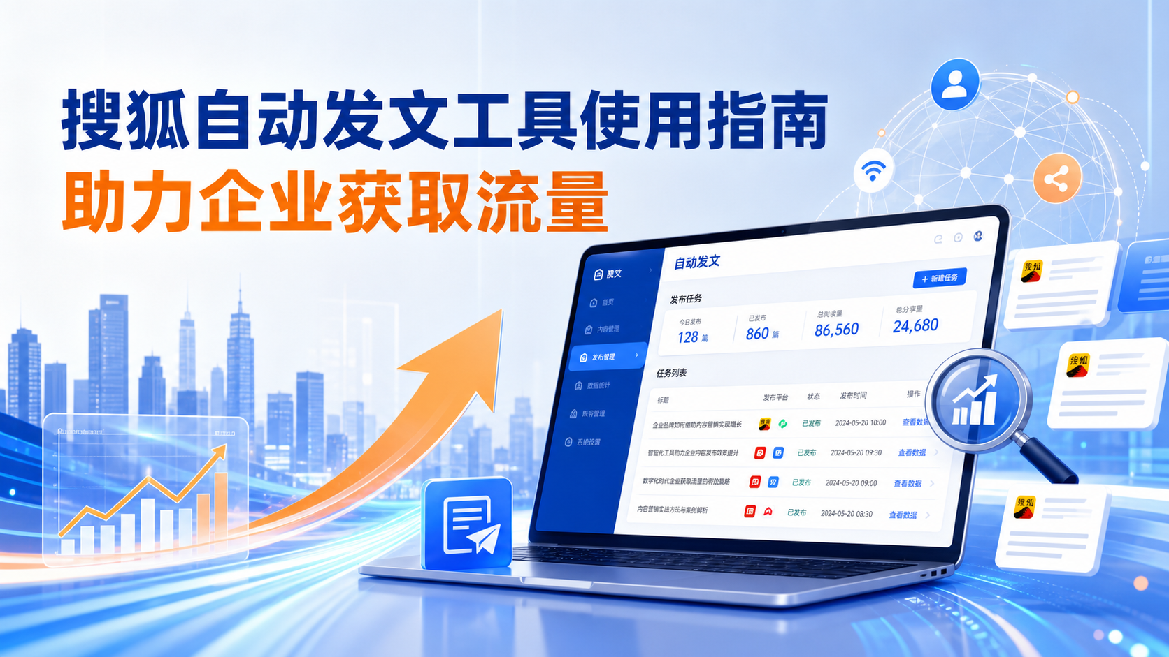 搜狐自动发文工具的使用指南：助力周口企业获取流量