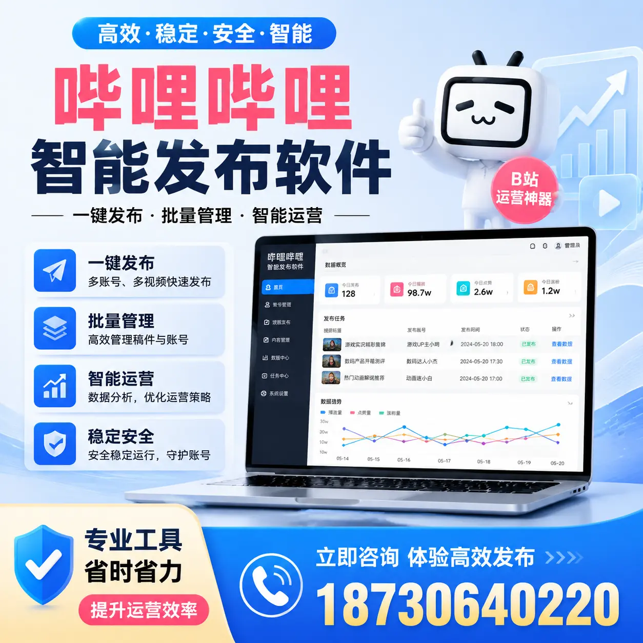 解密哔哩哔哩智能发布软件:功能与优势分析在 周口